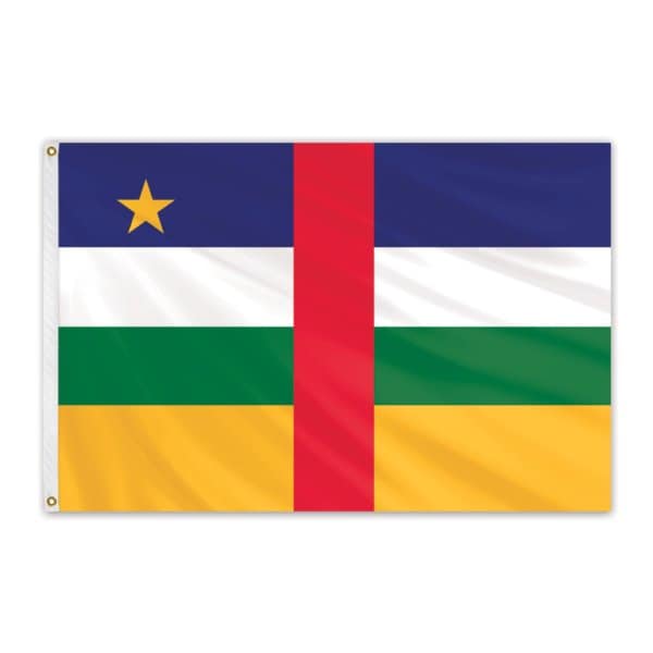 Global Flags Unlimited Central African Republic Outdoor Nylon Flag 6'x10' 203383 Zoro